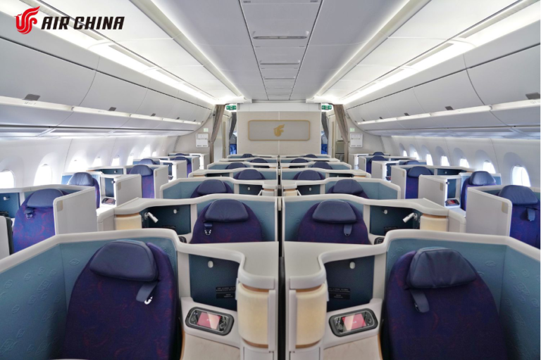 AIR CHINA BUSINESS CLASS REVIEW visual data 4